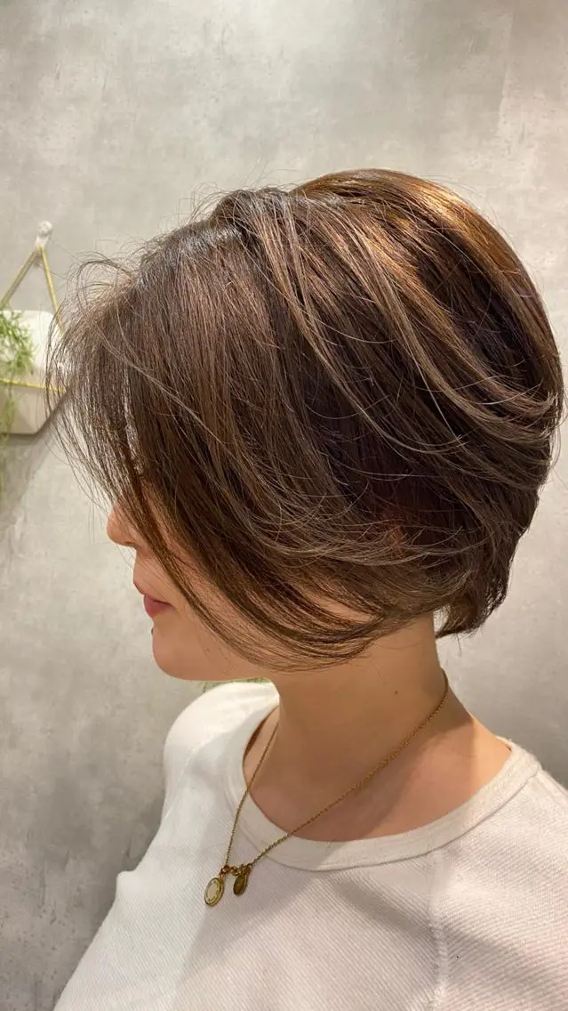 ショート カット ヘアーサロン アルカンシエルのヘアスタイル