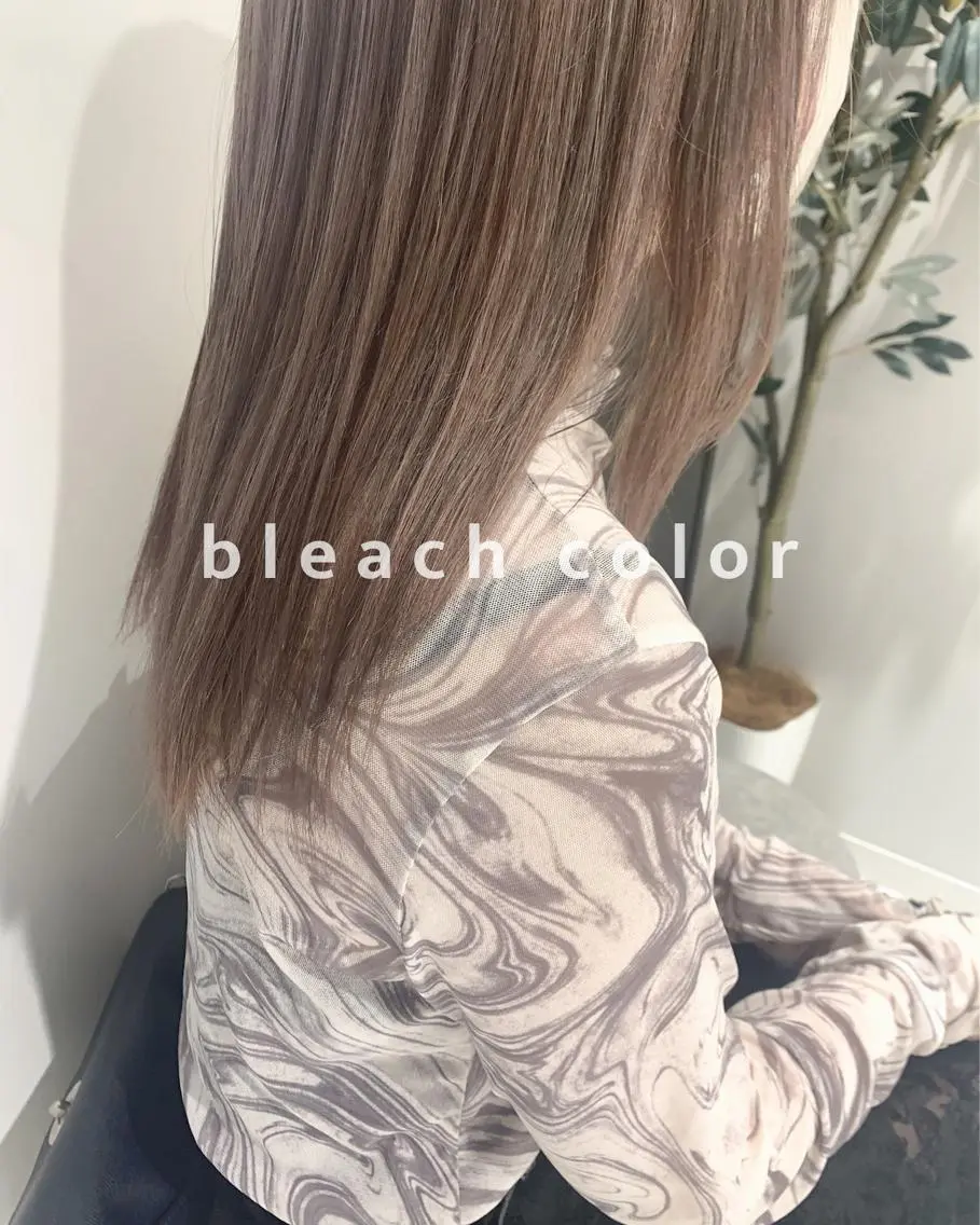 ロング カラー RINA🧤 デザインとボブのヘアスタイル