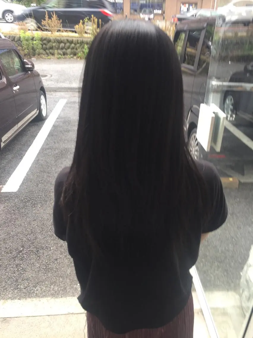パーマ 縮毛矯正 中山 ルミ子のヘアスタイル