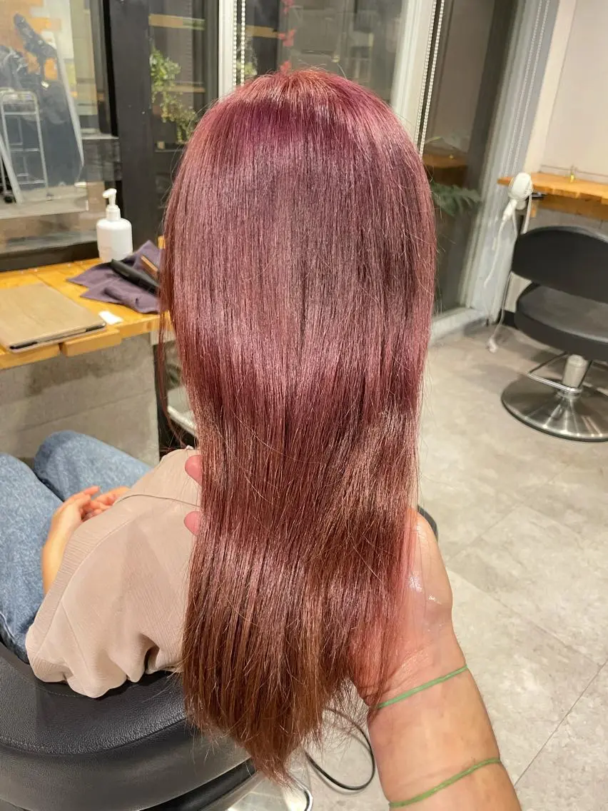 ミディアム カラー パーマ カット ヘアカラー 縮毛矯正 トリートメント ヘッドスパ ヘアセット 🦋ハイトーンボブ ショート🦋トシキのヘアスタイル