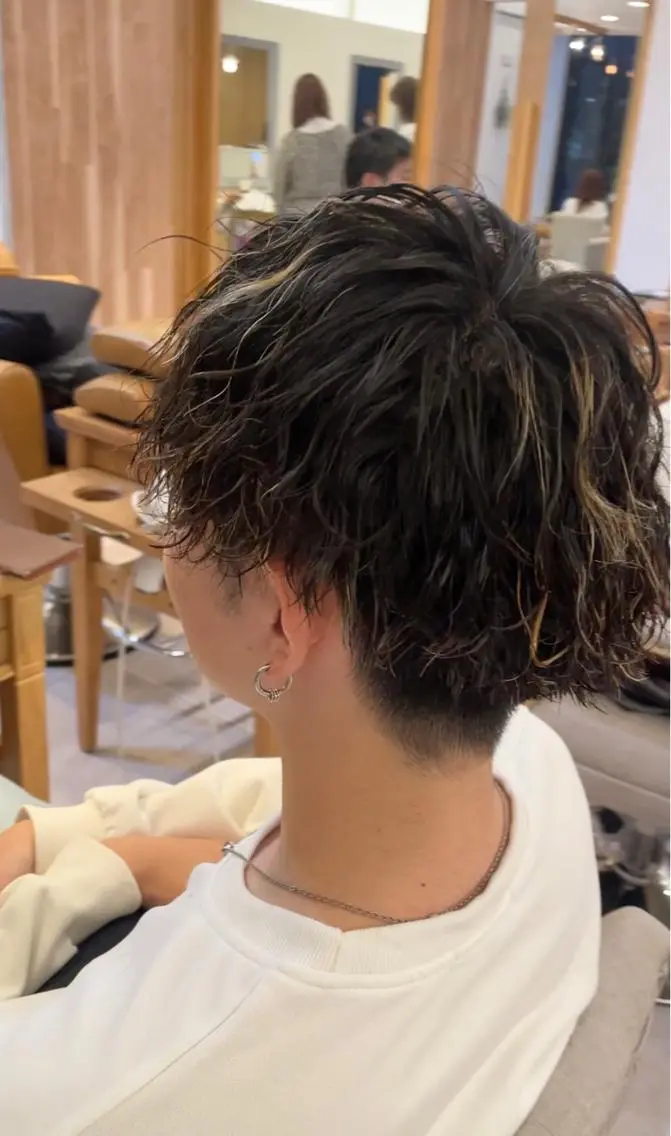 パーマ メンズ siie ヤギのヘアスタイル