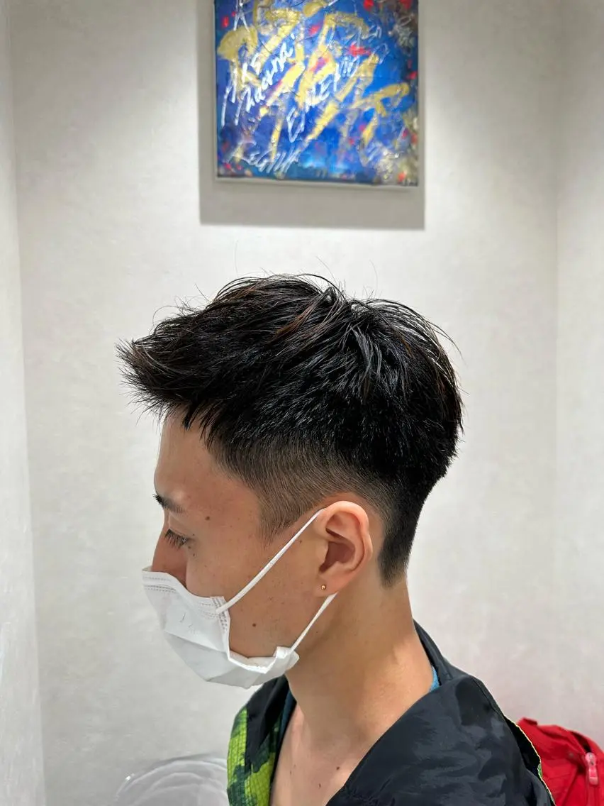 ショート ベリーショート ショートヘア 💈原宿指名No.1 センターパート💈のヘアスタイル