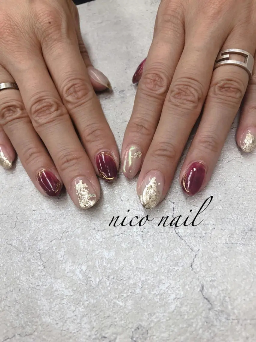 ネイル 香芝市ネイルサロン nico nailのネイルデザイン
