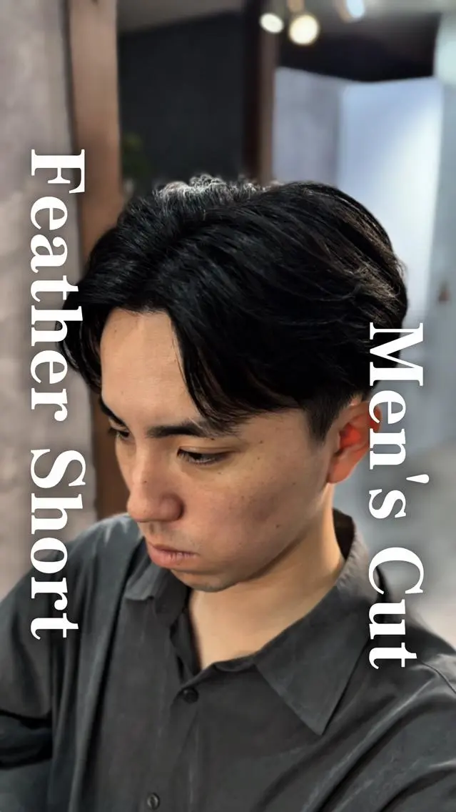 ショート メンズ カット 札幌大通/メンズ/ 縮毛矯正•髪質改善のヘアスタイル