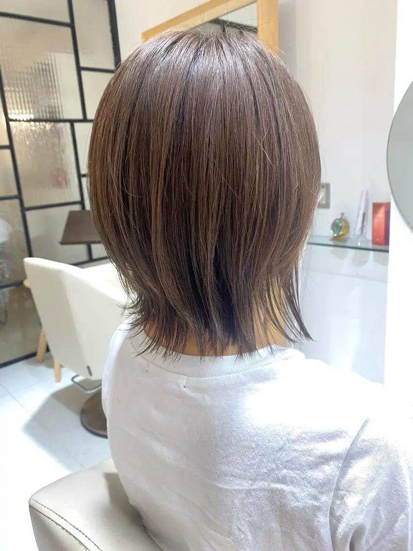 ショート カラー カット ヘアカラー トリートメント 安永 涼のヘアスタイル