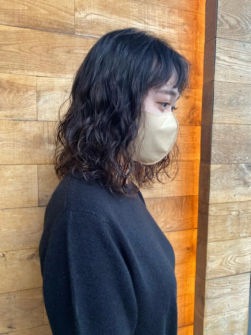 ミディアム パーマ 🌼 アユカのヘアスタイル