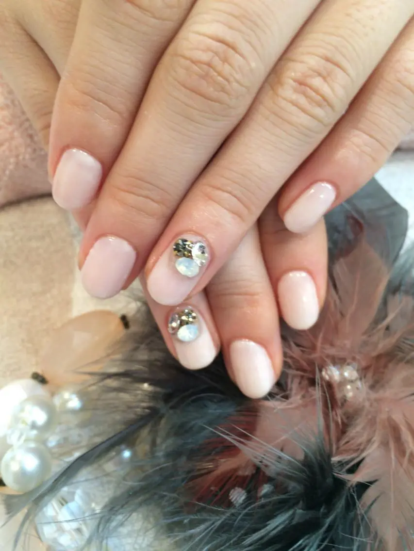 ネイル ワンカラーネイル ホワイト mie_ nailのネイルデザイン