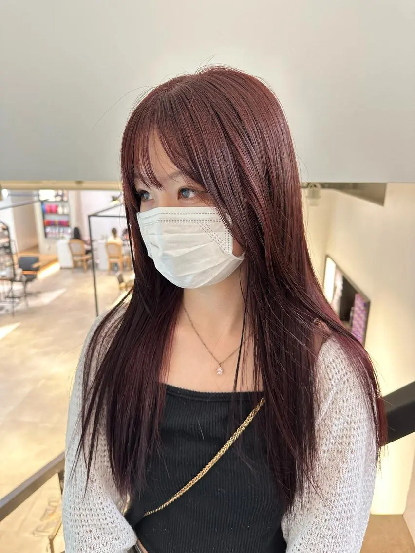 ロング カラー ヘアアレンジ ブリーチ ブリーチなしカラー ハイトーン特化 pepe🎀のヘアスタイル