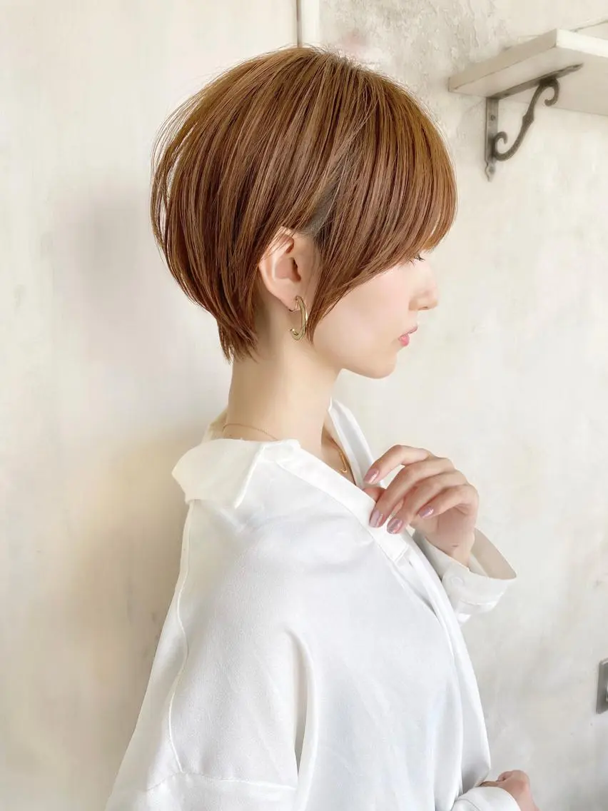 ショート ショートボブ ボブ 似合わせカット ショートヘア 小顔カット カット ヘアカラー トリートメント ショート、ボブの神✨ 峯朋也✂︎✨のヘアスタイル