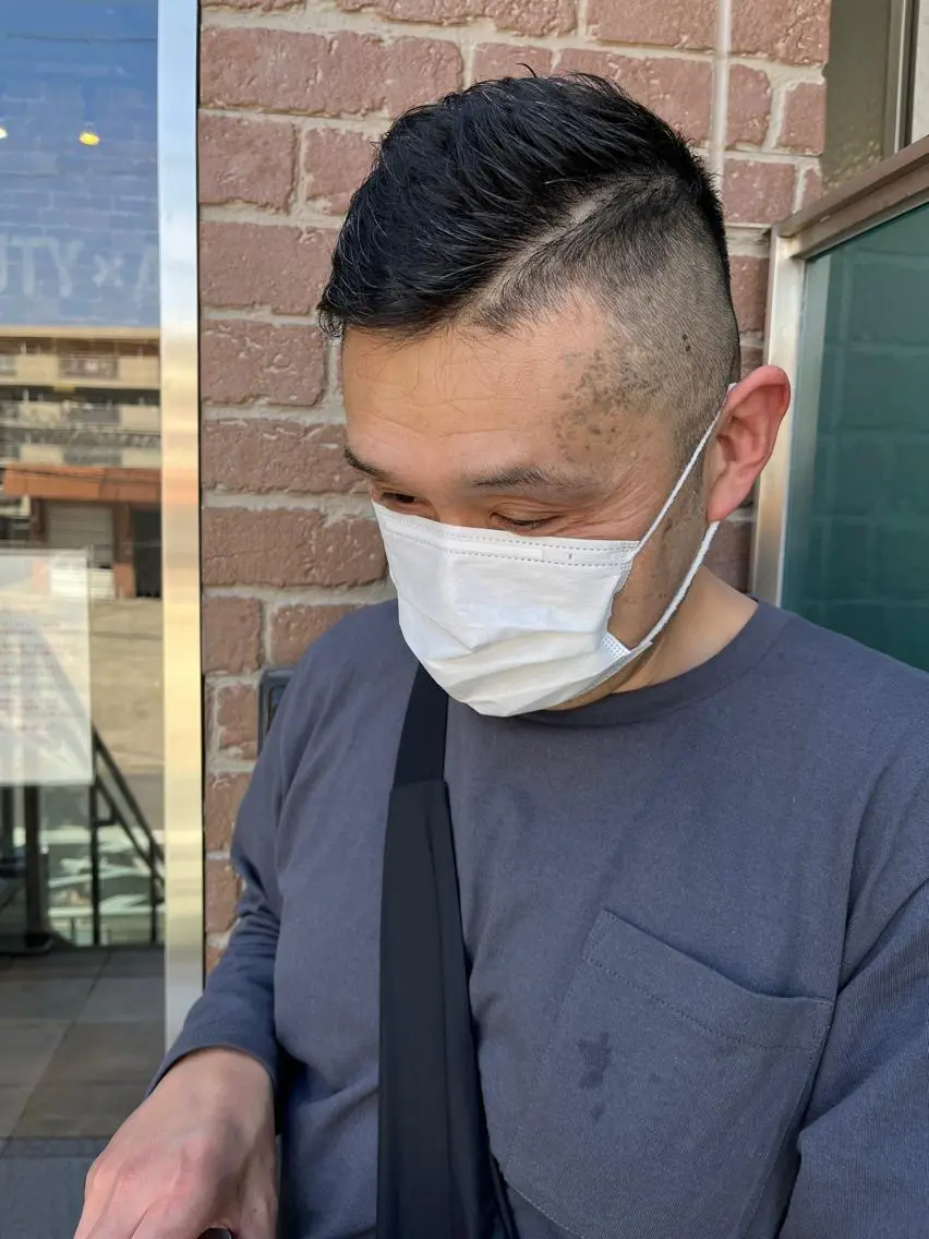 ショート カラー パーマ ヘアアレンジ メンズ キッズ ネイル マツエク・マツパ アイブロウ メンズブリーチ メンズハイライト メンズインナーカラー メンズ韓国風 ブリーチ 久木原 ゆりのヘアスタイル