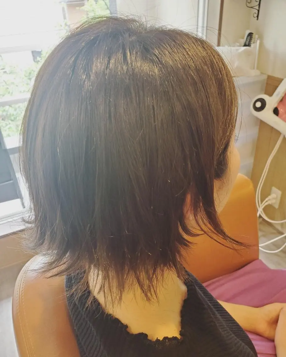 ショート カラー アディクシーカラー イルミナカラー 外国人風カラー トリートメント カット ヘアカラー トリートメント spa hair ark 富井直美のヘアスタイル
