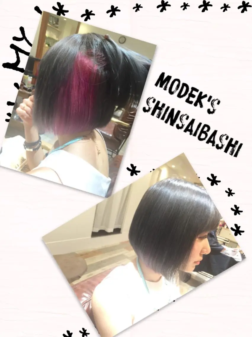 ショート カラー アッシュ イルミナカラー ピンクカラー シルバー シルバーアッシュ ハイトーン×髪質改善 KENTAのヘアスタイル