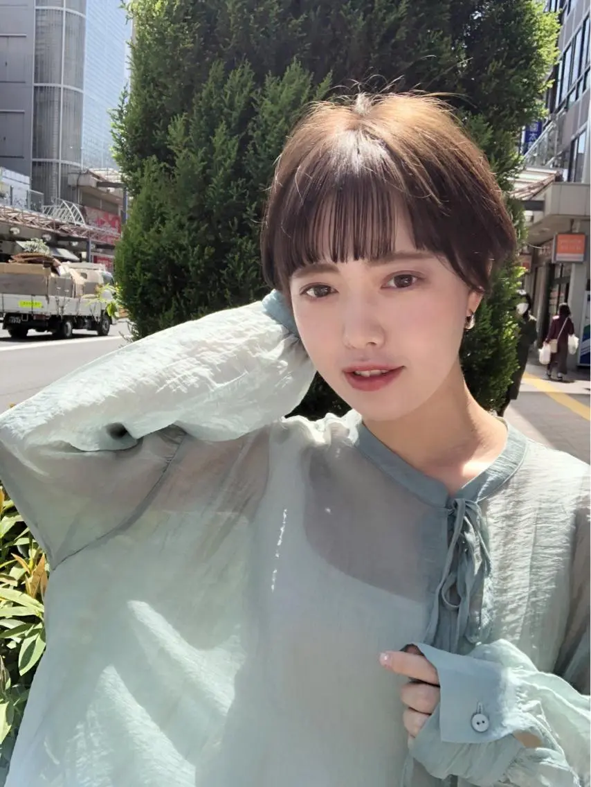 ショート カラー 🌟イメチェン美容師 🌟清水 大輝のヘアスタイル