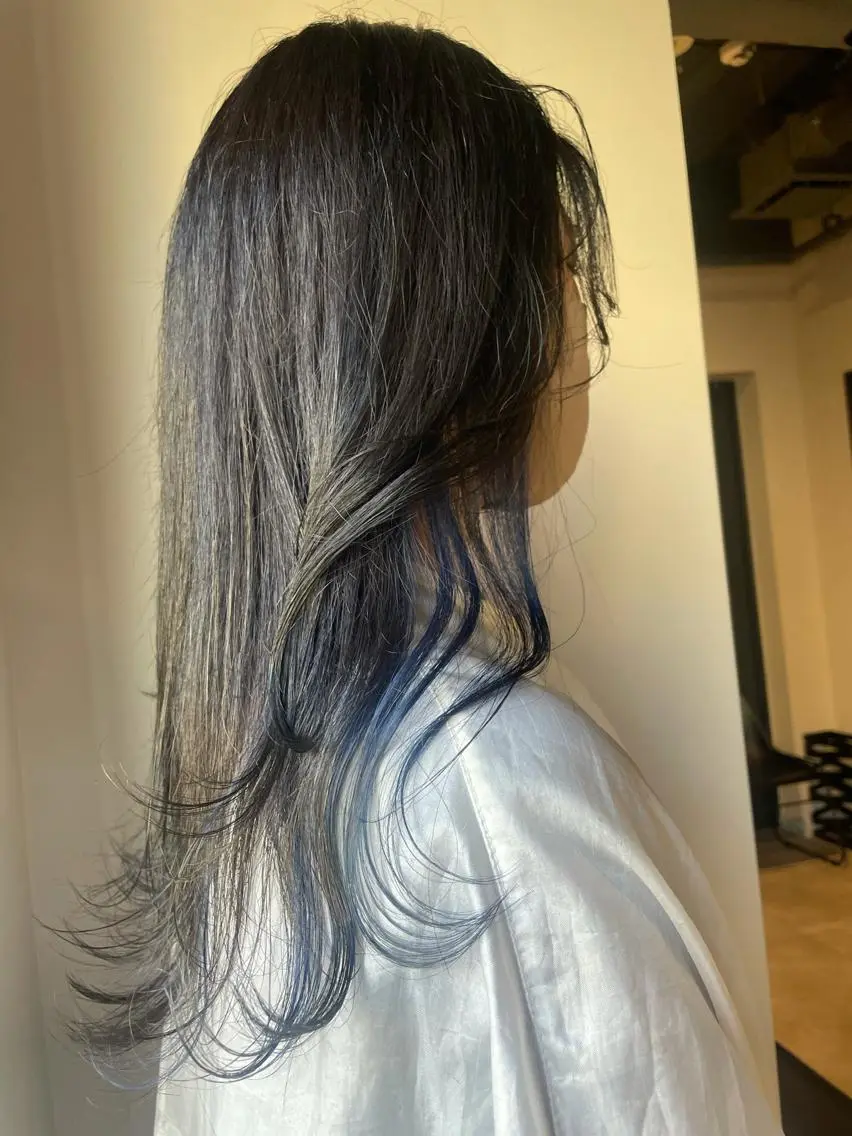 ミディアム カラー インナーカラー ブリーチ👩‍🦳/ ‪✂︎MANAMIのヘアスタイル