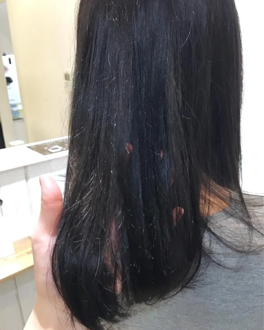 セミロング カラー 似合わせカラー/艶 髪質改善/ヨシザキのヘアスタイル