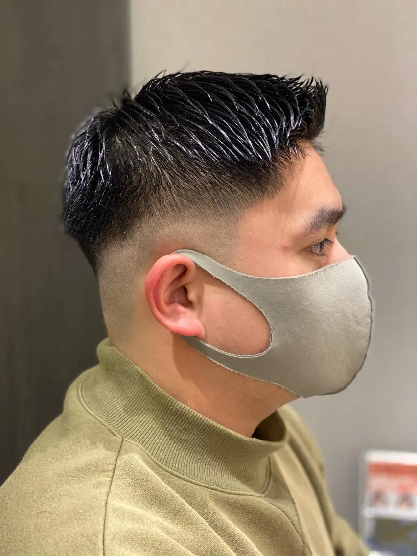 ショート メンズ unopulir 景山　凌のヘアスタイル