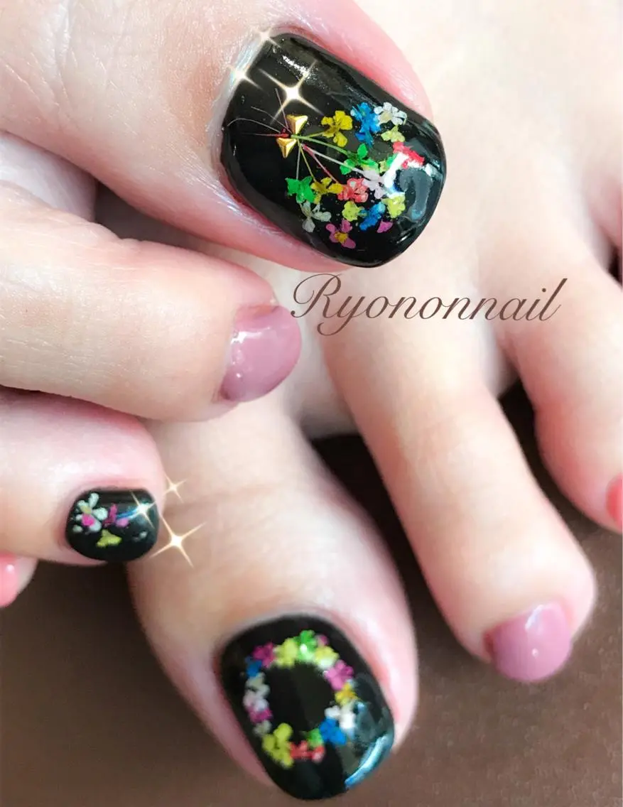 ネイル アートネイル フットネイル Ryononnail 上谷典子のネイルデザイン