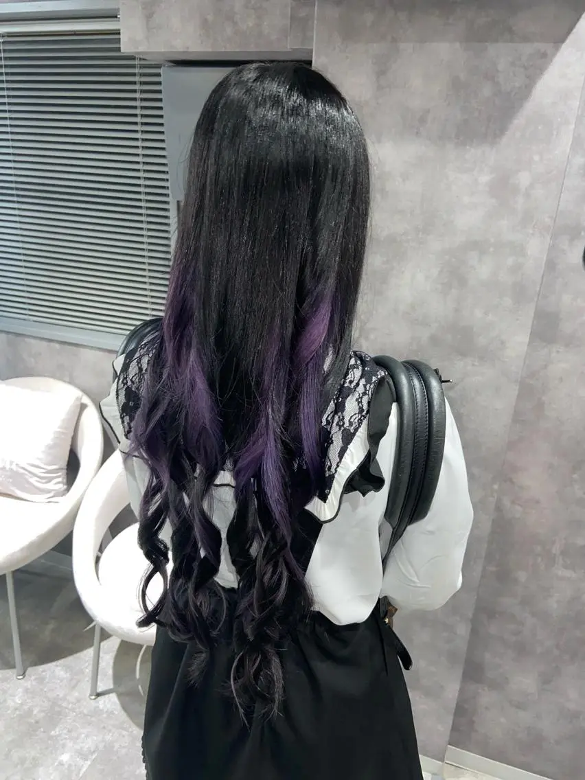 ロング カラー 🦉静かに過ごしたい 方、個室席🦉タナカのヘアスタイル