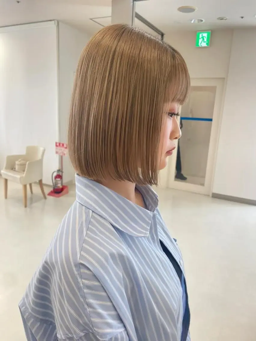 ミディアム カラー 🍒KIKUCHI KANAE🍒のヘアスタイル