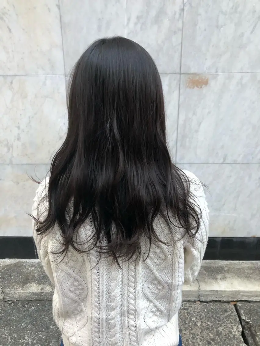 ロング 安永 将悟のヘアスタイル