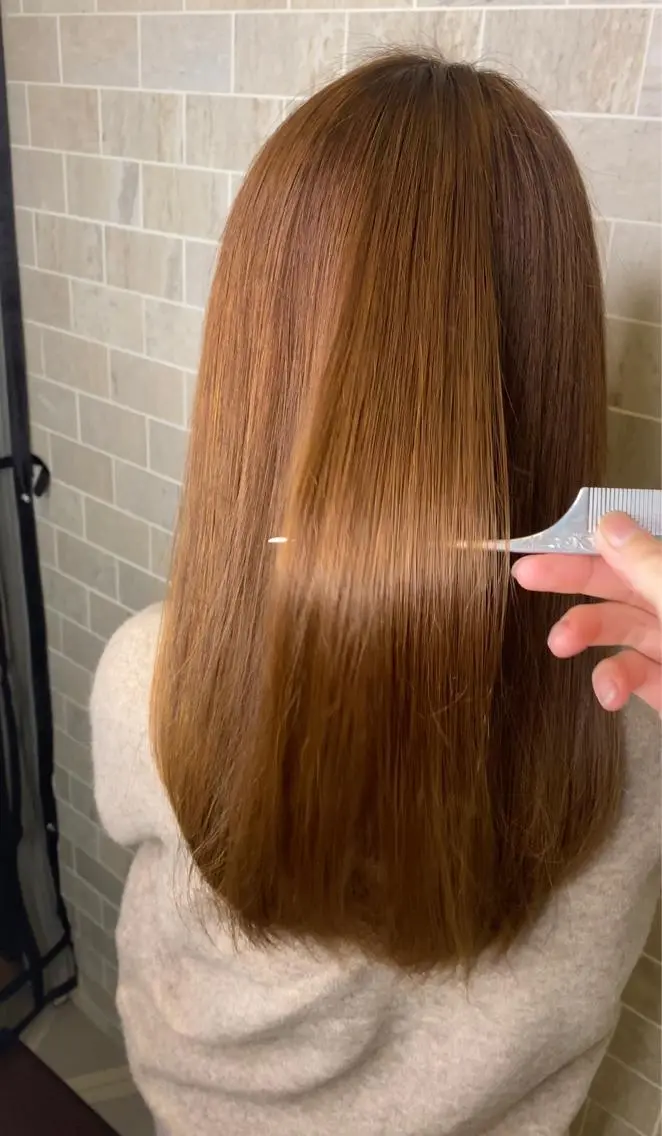 ロング カラー アクアカラー バレイヤージュ ベージュカラー ブリーチ ケアブリーチ 小嶋 秀明/ 本物の髪質改善⭐️のヘアスタイル