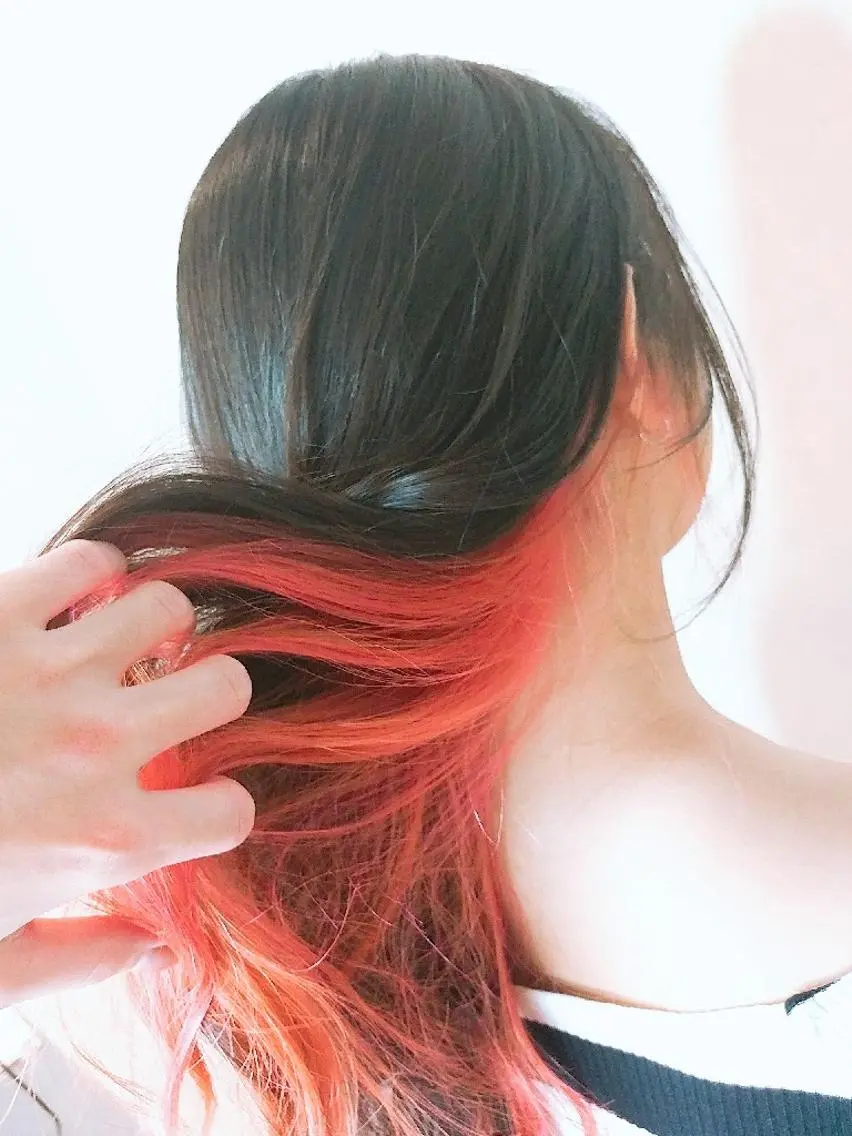 セミロング カラー Cecilhair 店長松本のヘアスタイル