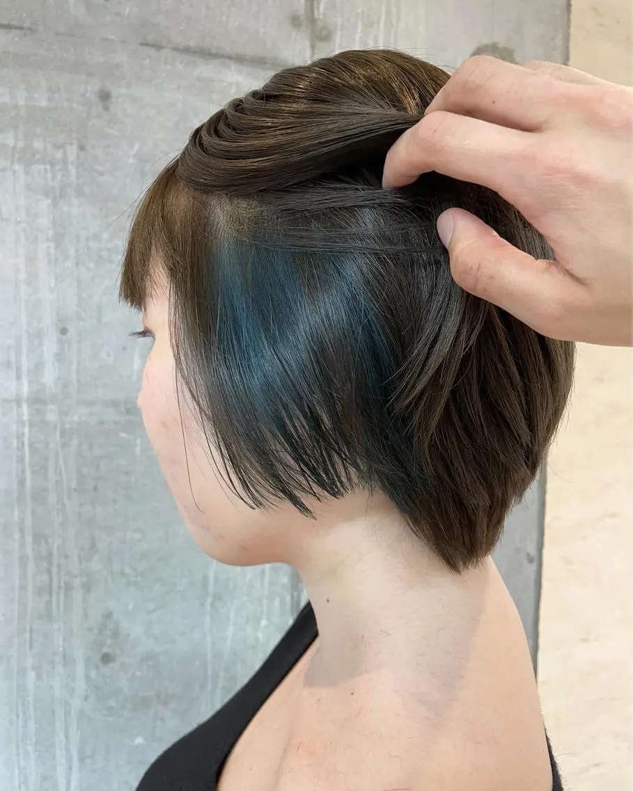 ショート カラー 🎀ヘアセット/艶髪 /はやしほのか🎀のヘアスタイル