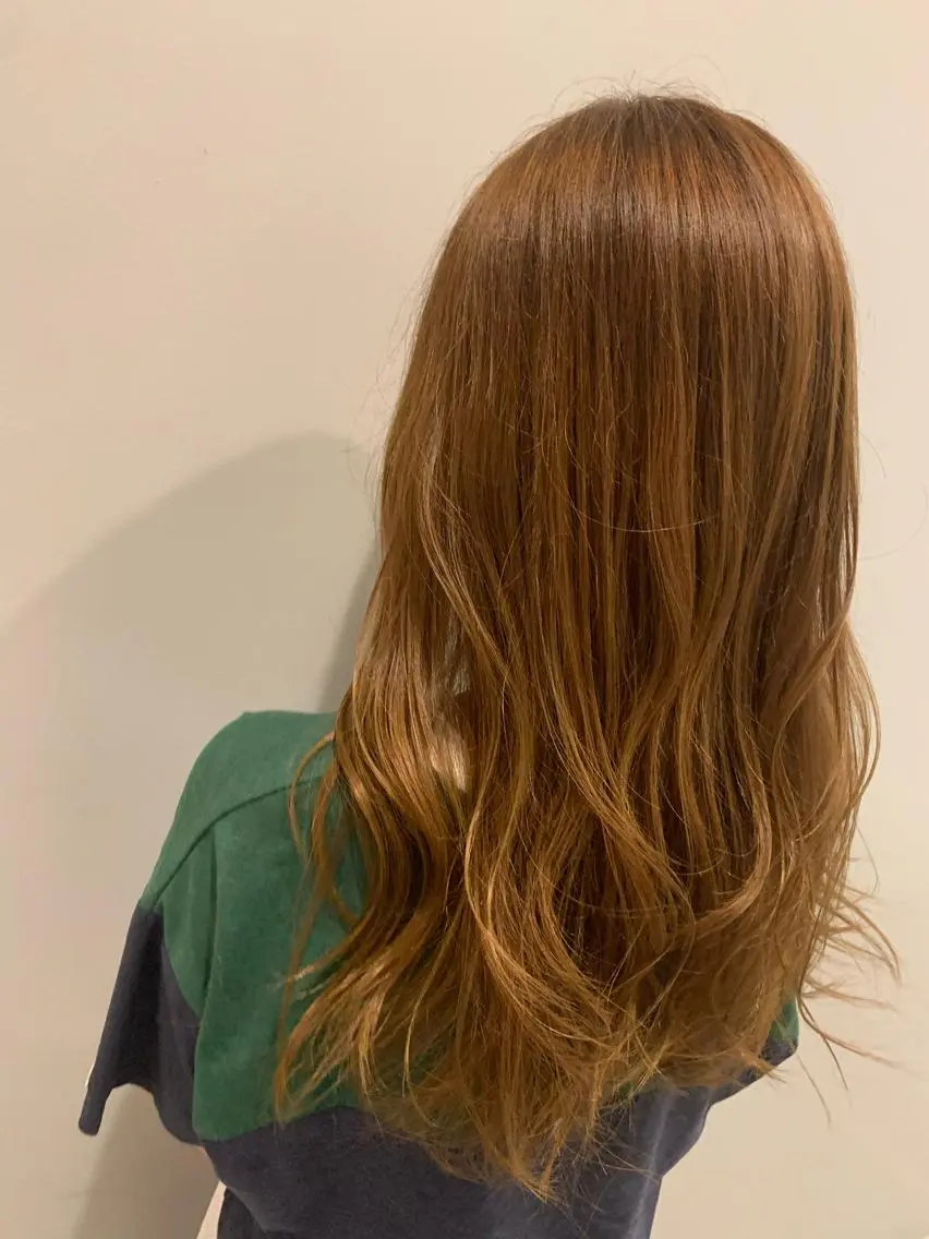 ロング イエローカラー 🍓 JURiA 🍓のヘアスタイル