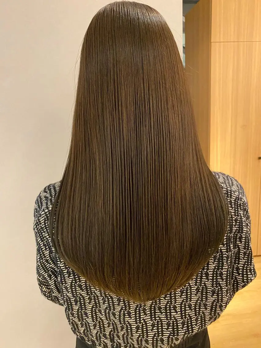 ロング カラー unopulir 景山 凌のヘアスタイル