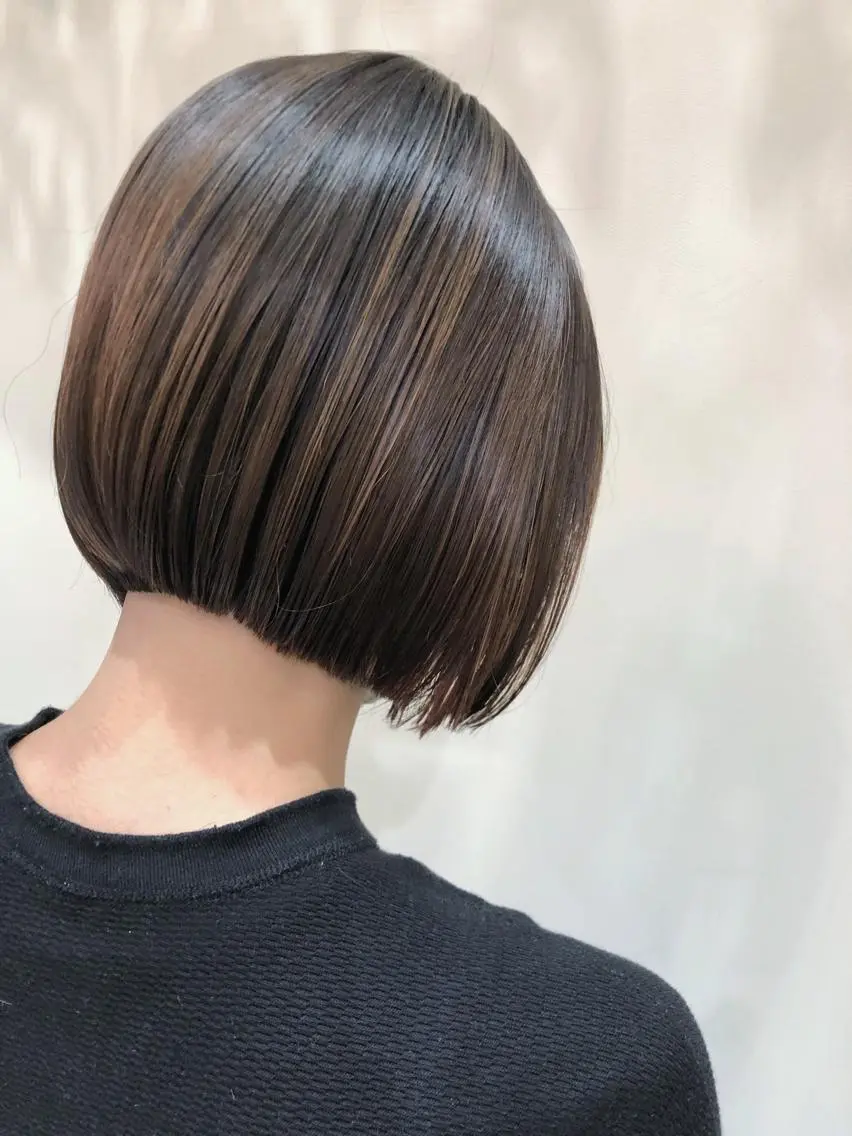 ショート ボブ 安藤 明日翔のヘアスタイル