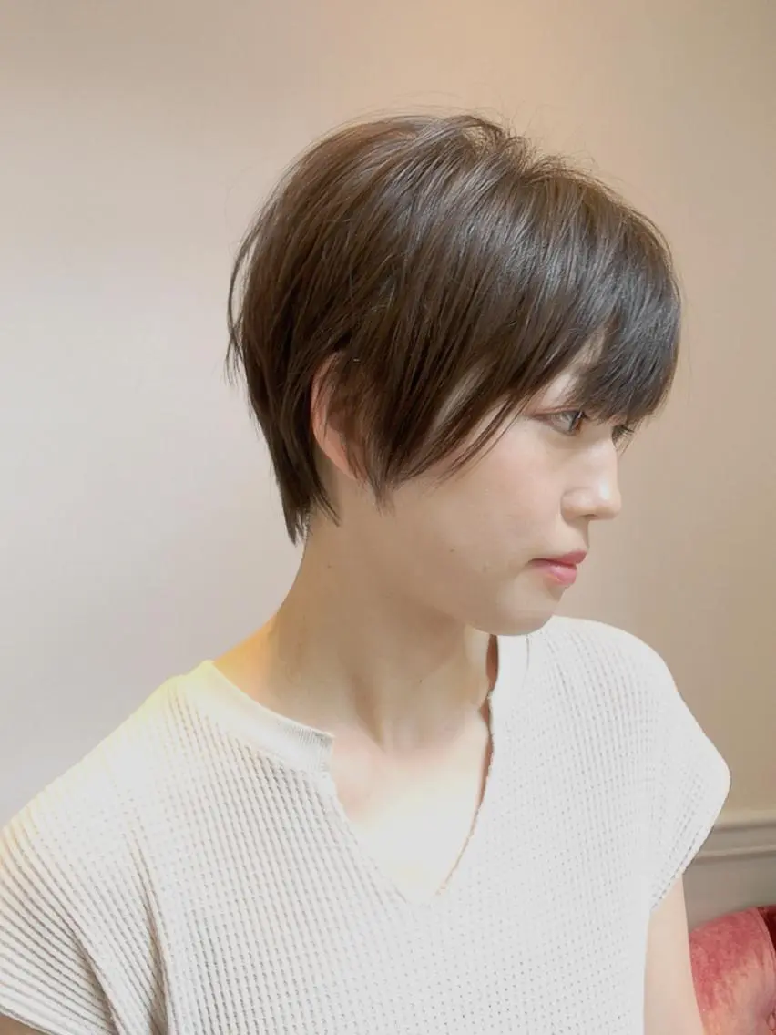ショート カラー 中村 瑛秀のヘアスタイル