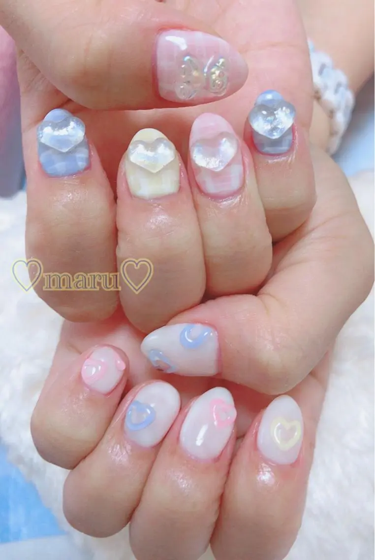 ネイル ハンドネイル フットネイル まるみ♡7/1〜値上 げ致します(>_<)のその他イメージ