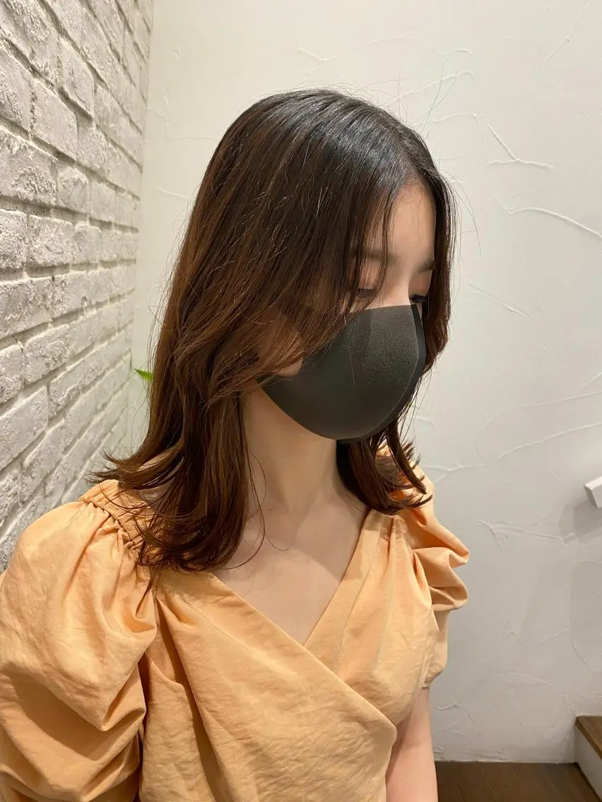 ミディアム メンズ特化型美容師 栗山勇人のヘアスタイル