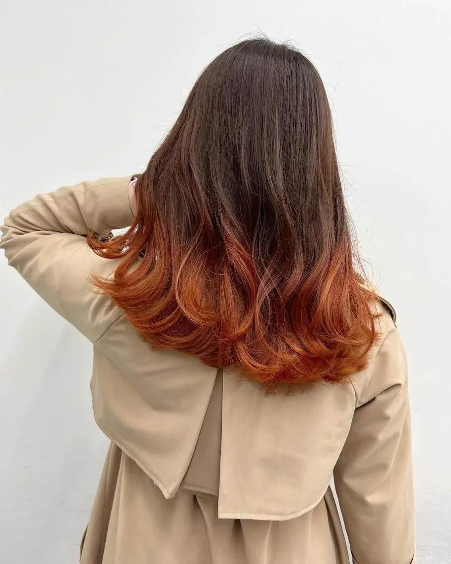ロング カラー ヘアカラー トリートメント 【公式】amble luxe池袋東口🩷のヘアスタイル