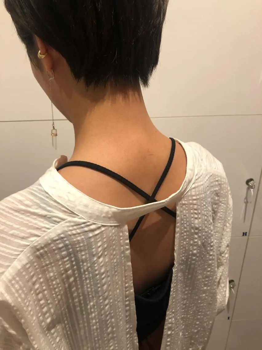 ショート 齋藤 真子のヘアスタイル
