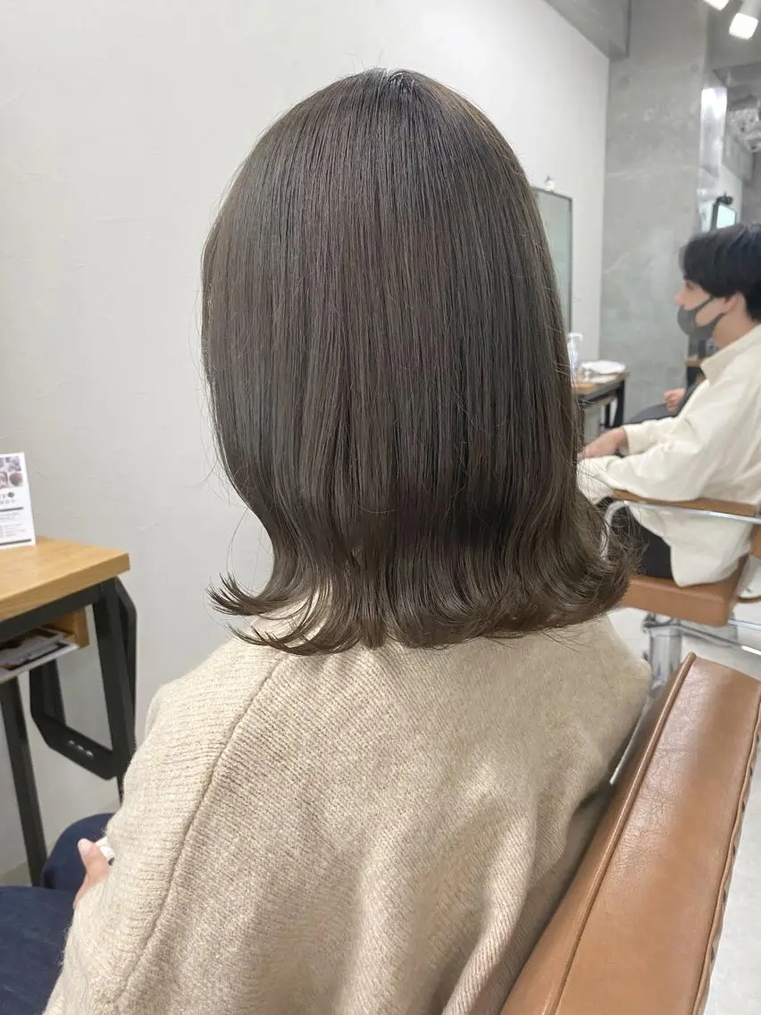 ショート カラー ヘアアレンジ 🌷FUKA🌷 まろやかハイトーンのヘアスタイル