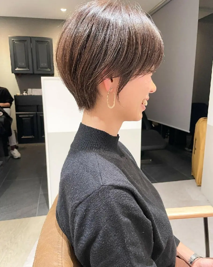 ショート ボブ ショートヘア 髪質改善:クロスパー マ特化型⭐中西雄大✂のヘアスタイル