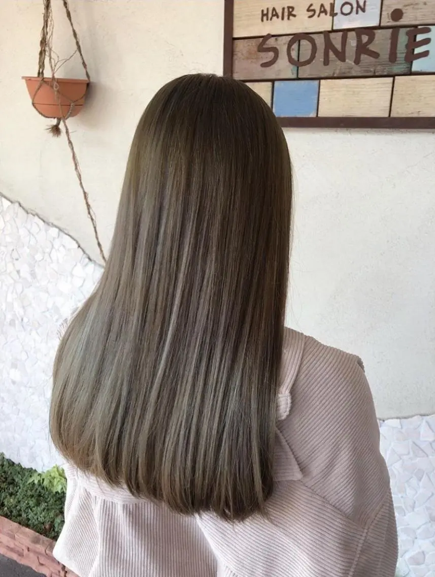 ロング カラー パーマ ヘアアレンジ メンズ ネイル 豊橋美容院 ソンリエのヘアスタイル