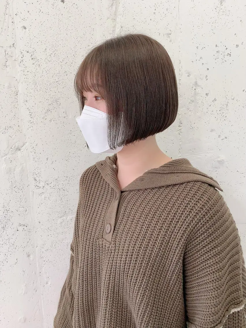 ショート カラー 透明感ハイトーン🦄 キラ🌈のヘアスタイル