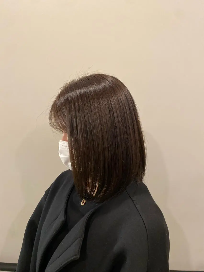 ミディアム カラー ヘアカラー カット/ハイトーン まなみ🤍のヘアスタイル