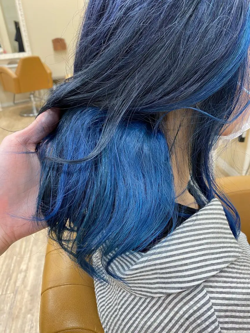 カラー SALOWIN栄 高須大貴のヘアスタイル