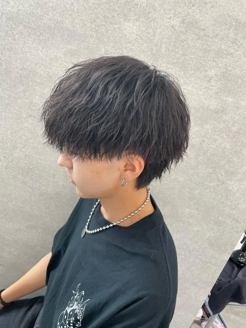 パーマ メンズ 曲がる縮毛矯正 🔥TAKUMA🔥のヘアスタイル