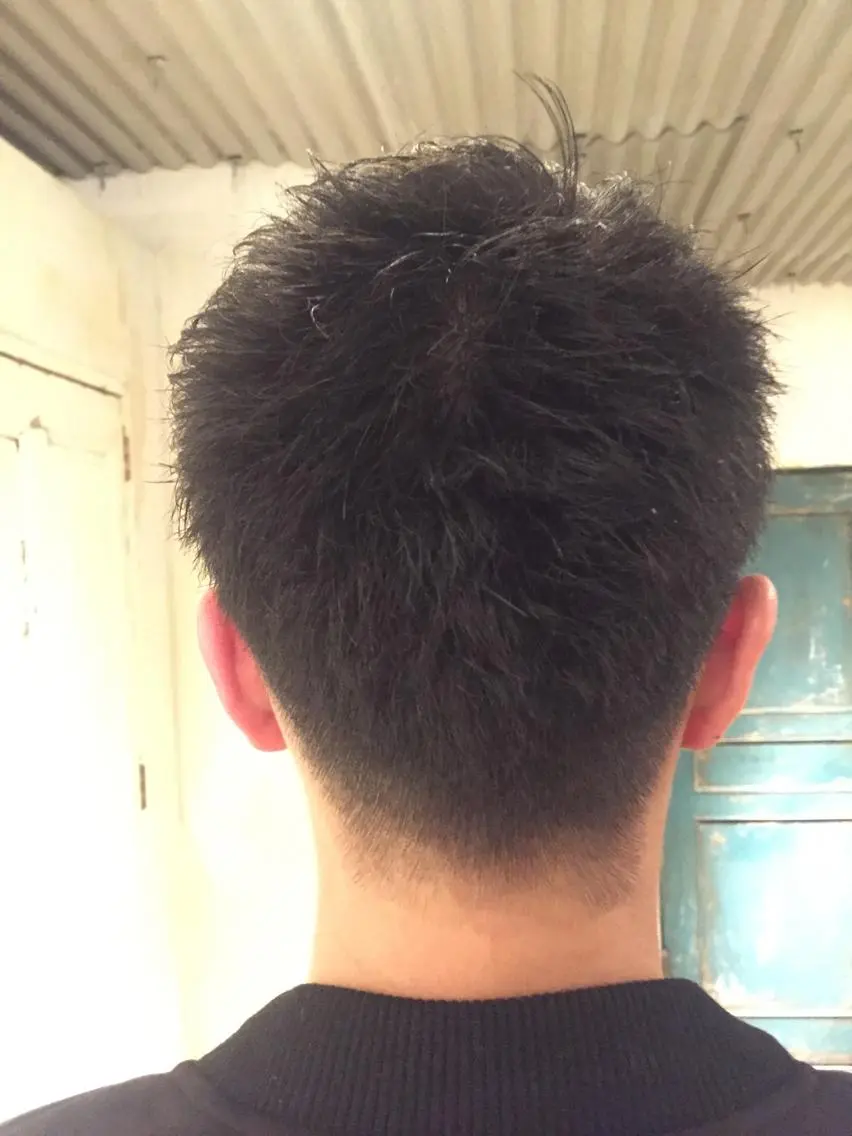 メンズ 刈り上げ こう ちゃんのヘアスタイル