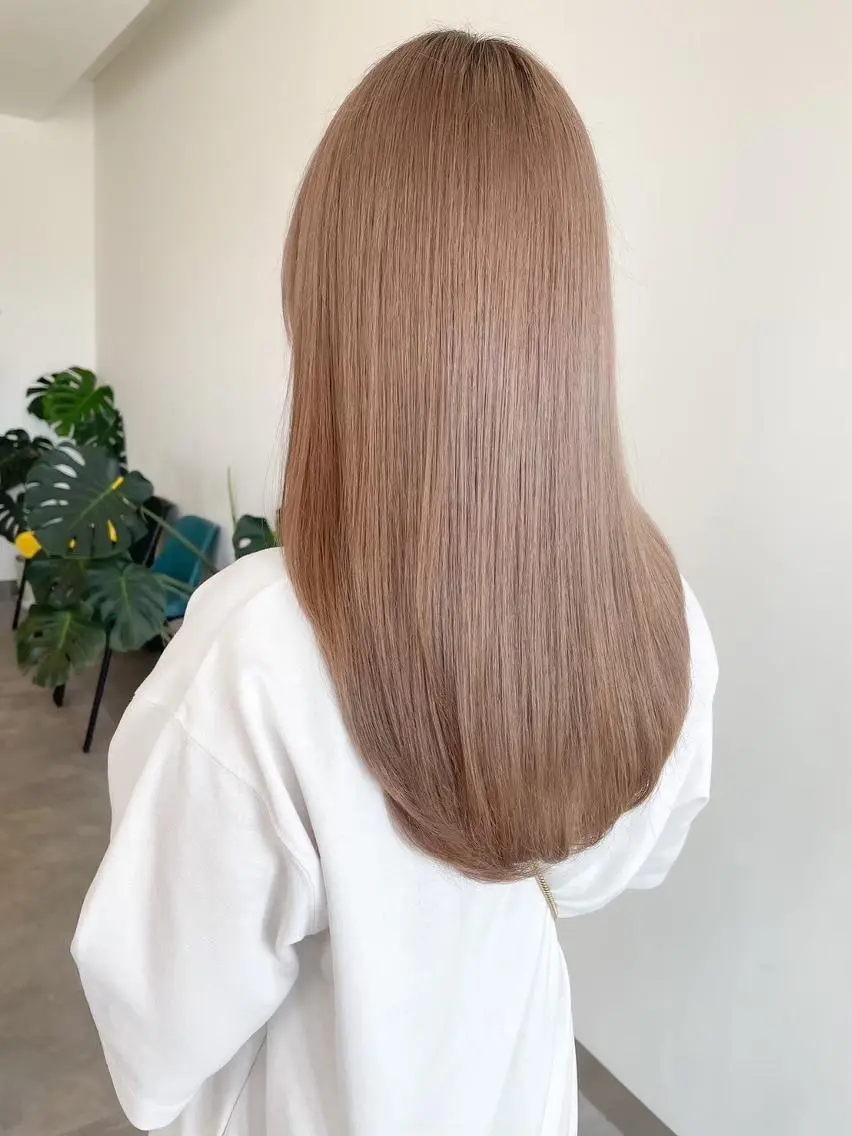 ロング カラー ロング 盛れる艶髪カラー Harusa🎀のヘアスタイル