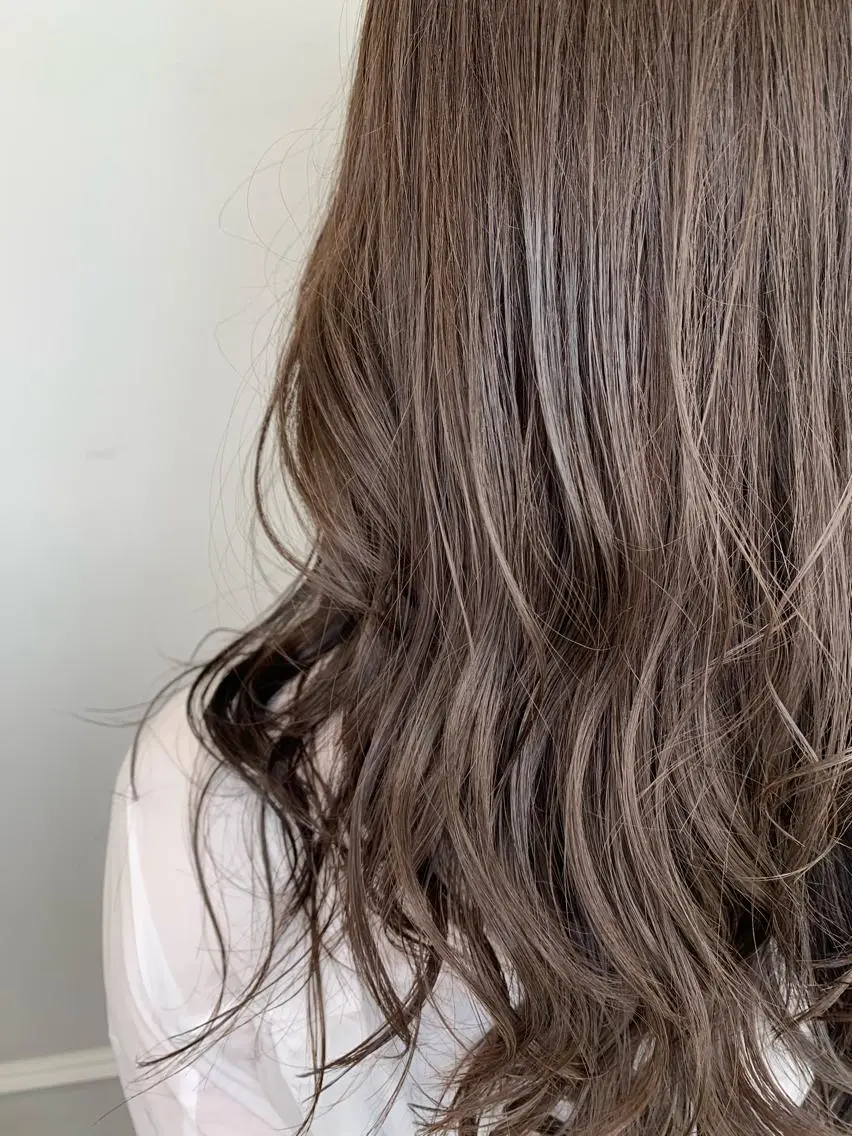 ロング カラー カット ヘアカラー トリートメント 🦖鶴岡 香純🦖のヘアスタイル