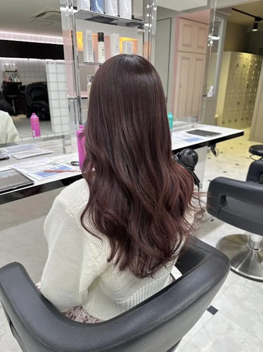 カラー 【公式】JUICE 原宿店のヘアスタイル