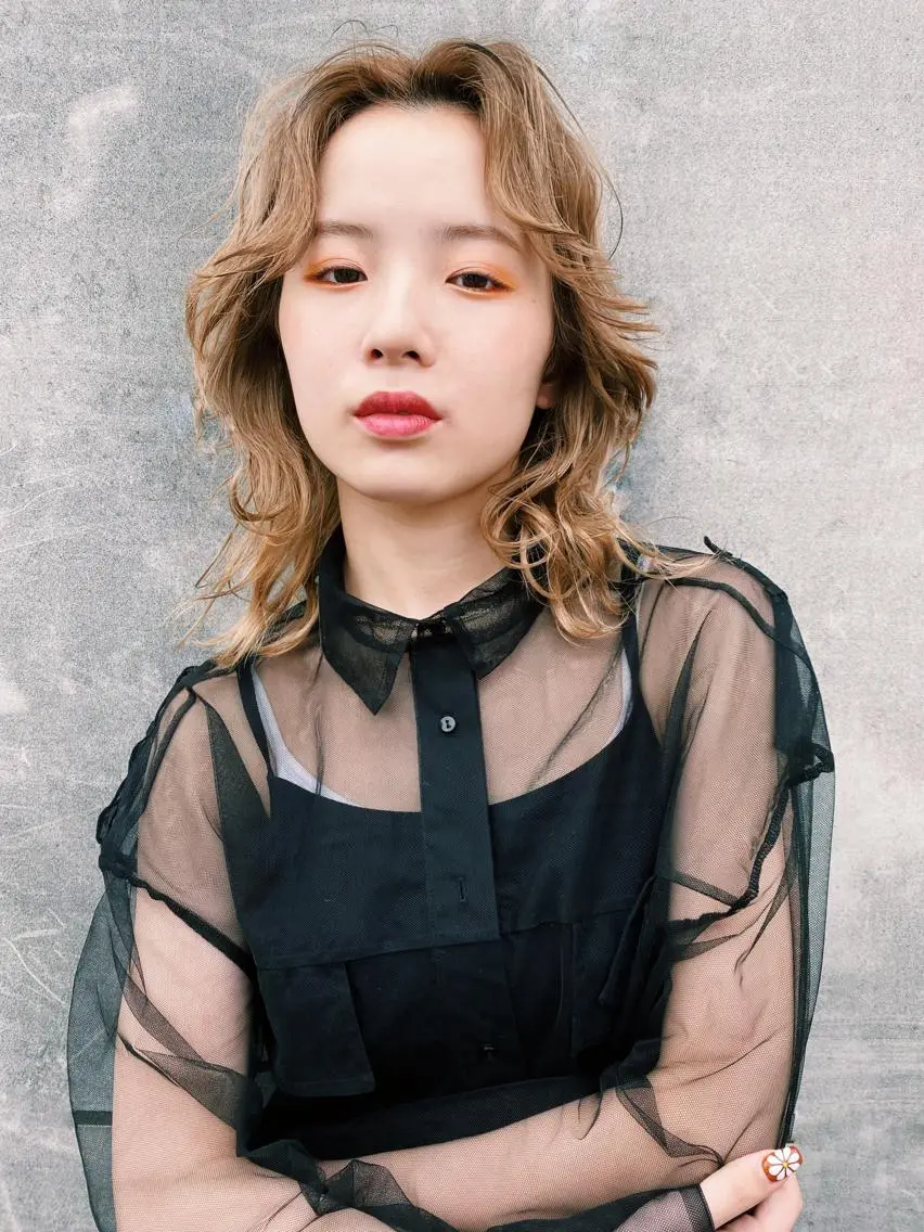 カラー 🧡色落ちまで2度 楽しめる🧡ヨシキのヘアスタイル