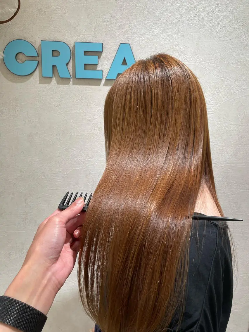 ロング カット トリートメント ✨酸性ストレート✨ 南川だいさくのヘアスタイル