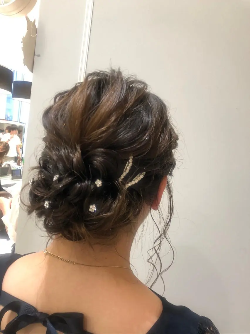 セミロング 美髪矯正透明感カラー 江川 和輝のヘアスタイル