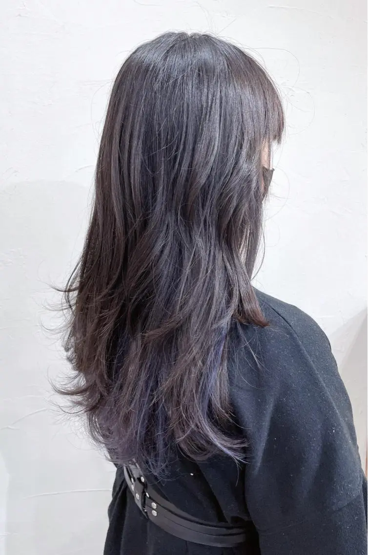 セミロング かんばら りょーいのヘアスタイル